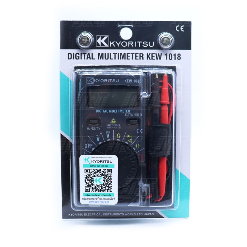 มิเตอร์ KYORITSU | 06-06-0016 | มิเตอร์ KYORITSU KEW 1018 | มัลติมิเตอร์ดิจิตอล | ของแท้100%