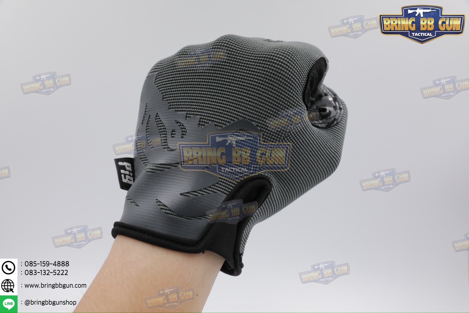 ถุงมือเต็มนิ้ว ทรง Delta (Tactical Glove) (ถุงมือหมูป่า) (Full Dexterity Tactical Glove) (Utility Model) (FDT)