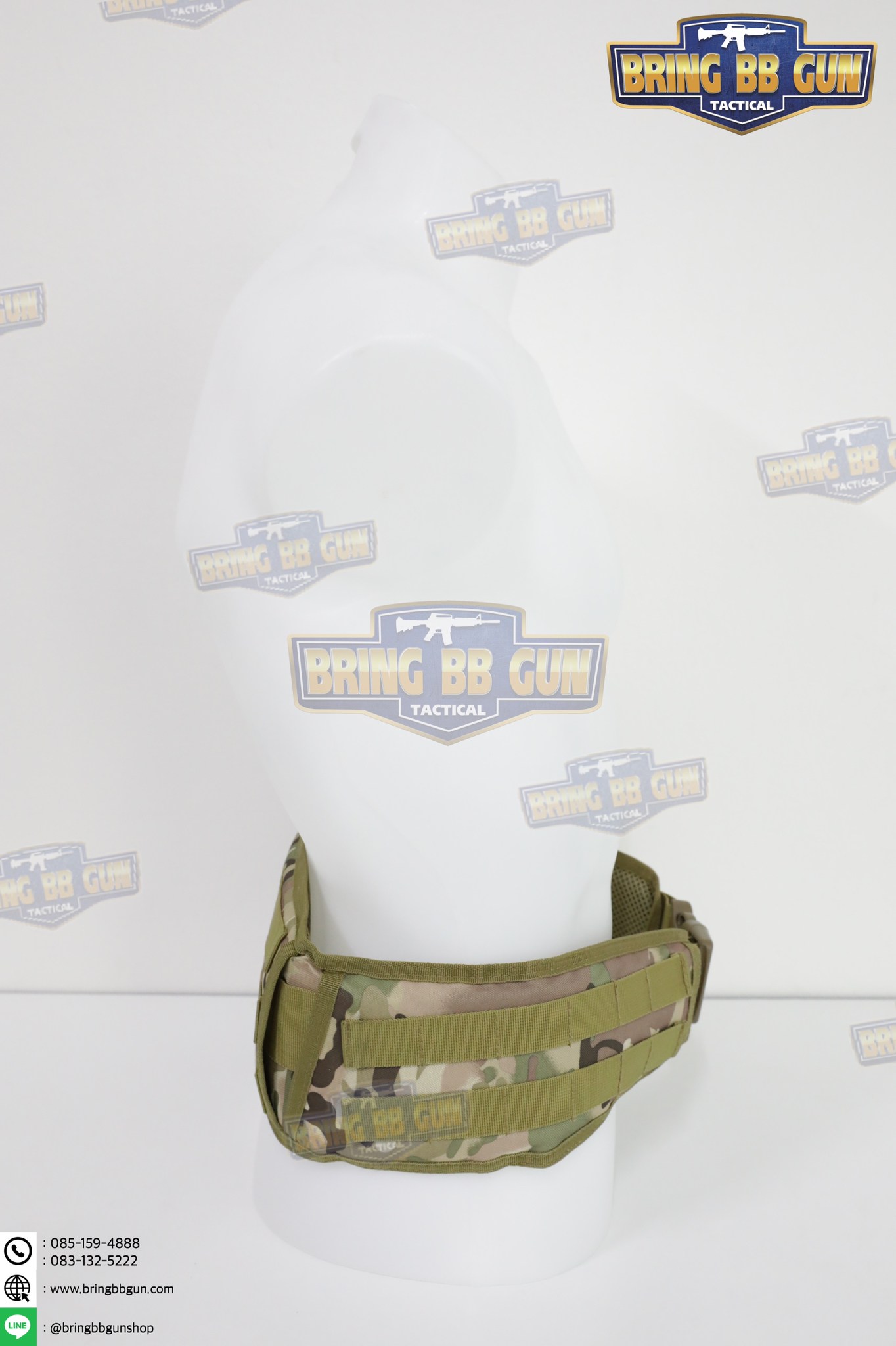 เข็มขัดสนาม แบบนวม (เข็มขัดสนามพร้อมรองนวม) (Battle Belt) (War Belt)