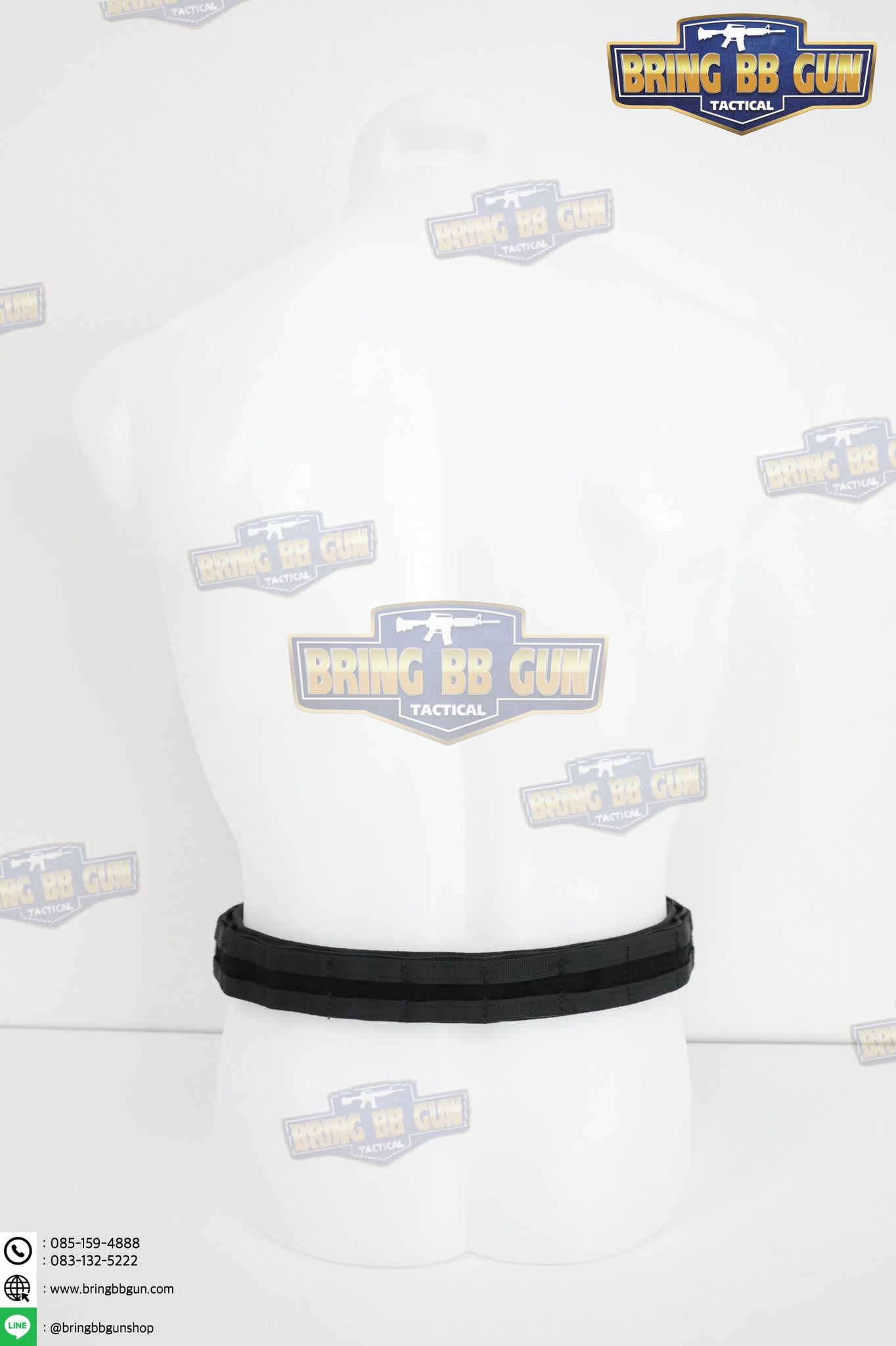 เข็มขัดยุทธวิธี รุ่น หัวคอปร่า ทรงIPSC 2ชั้น Cobra IPSC (B013)