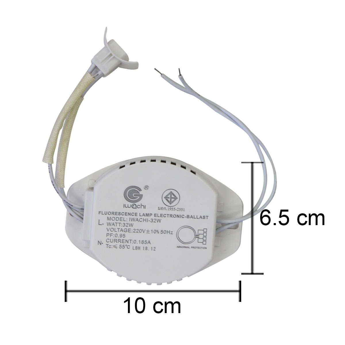 IWC-ELE-BALLAST-32W บัลลาสต์ อิเล็กทรอนิกส์ (สำหรับหลอดฟลูออเรสเซนต์)