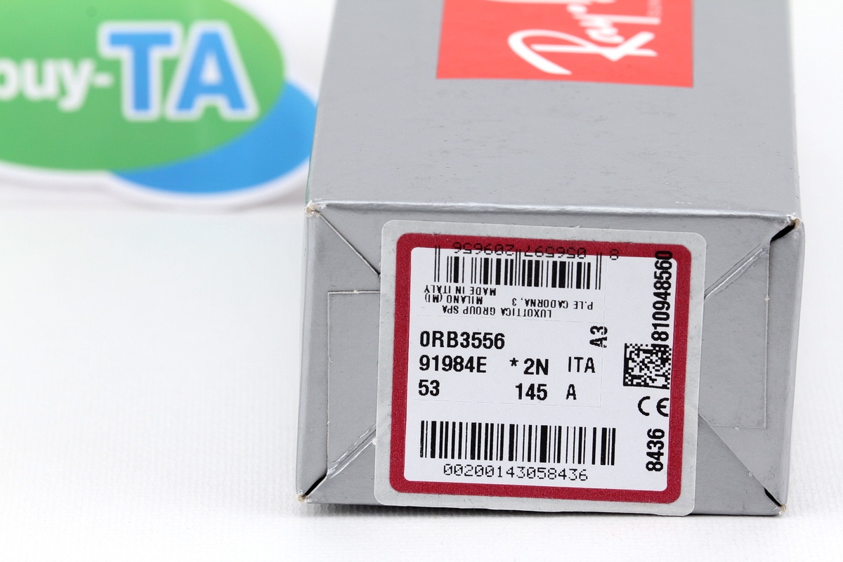 RayBan OCTAGONAL RB3556 91984E Legend Gold