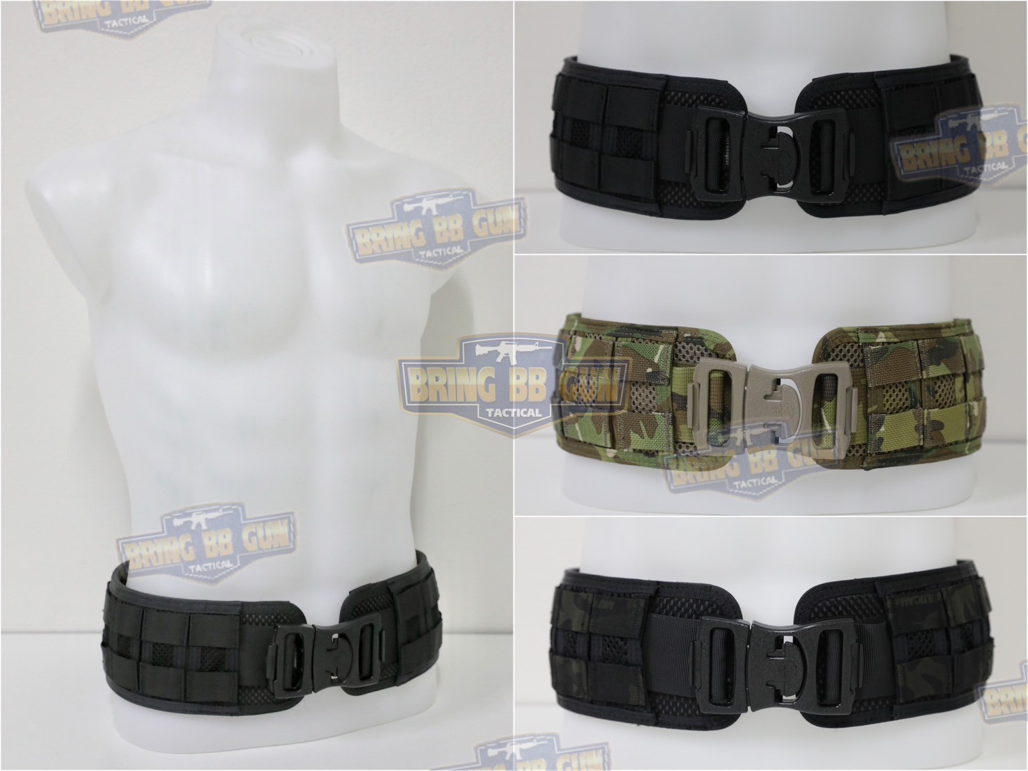 เข็มขัดสนาม ยี่ห้อ Emerson(EmersonGear Molle Load Bearing Utility Belt) (เข็มขัดนอก) (Combat Belt) (Battle Belt) (War Belt)