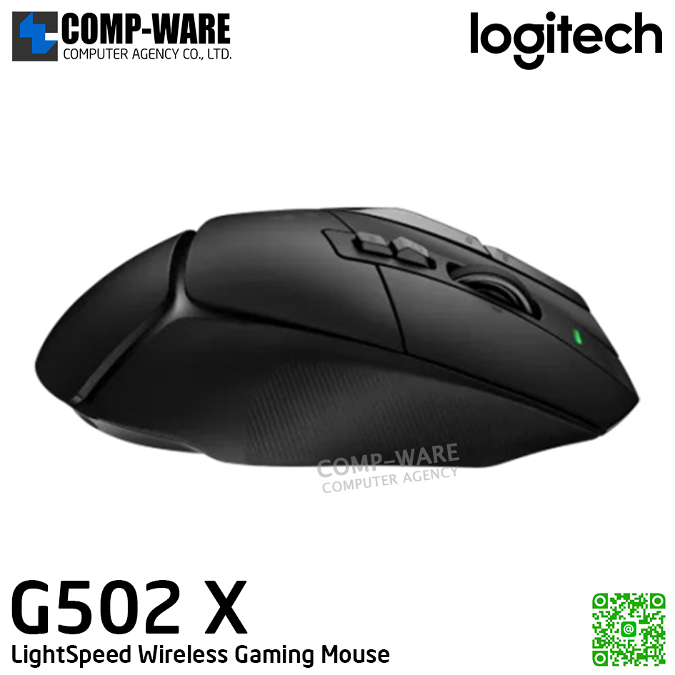 Logitech G502 X LightSpeed Wireless Gaming Mouse - 2Y Warranty - 910-006182