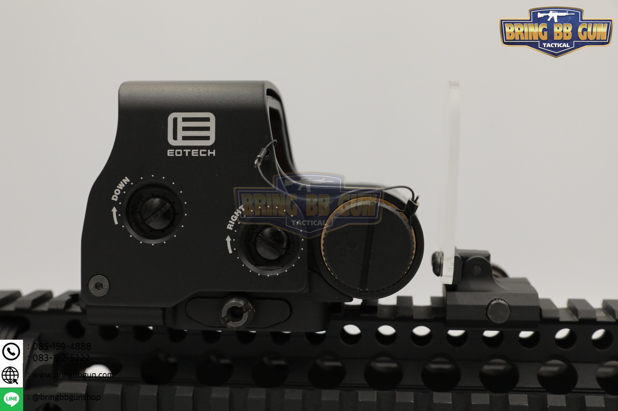 แผ่นอะคริลิคกันดอทแตก แบบจับราง20mm.