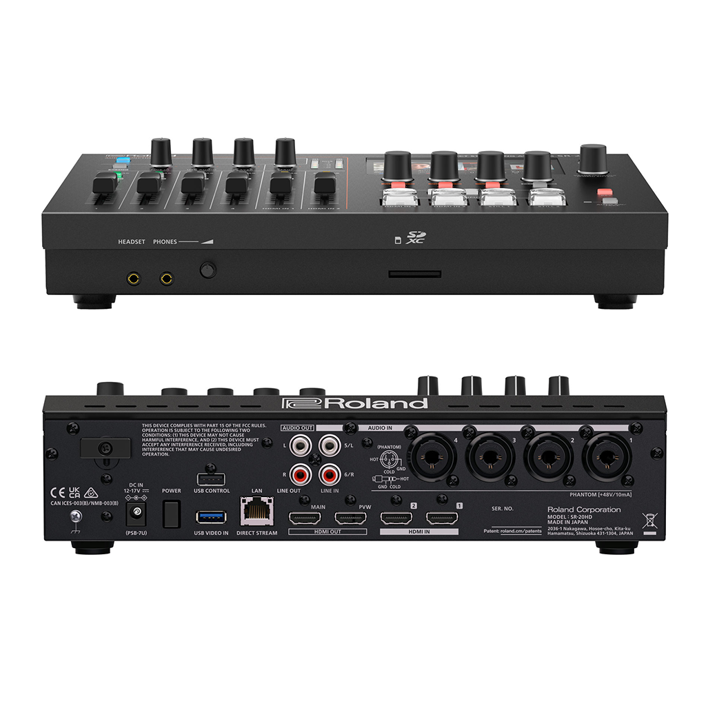 Roland SR-20HD สตรีมมิ่ง วิดีโอสวิตเชอร์