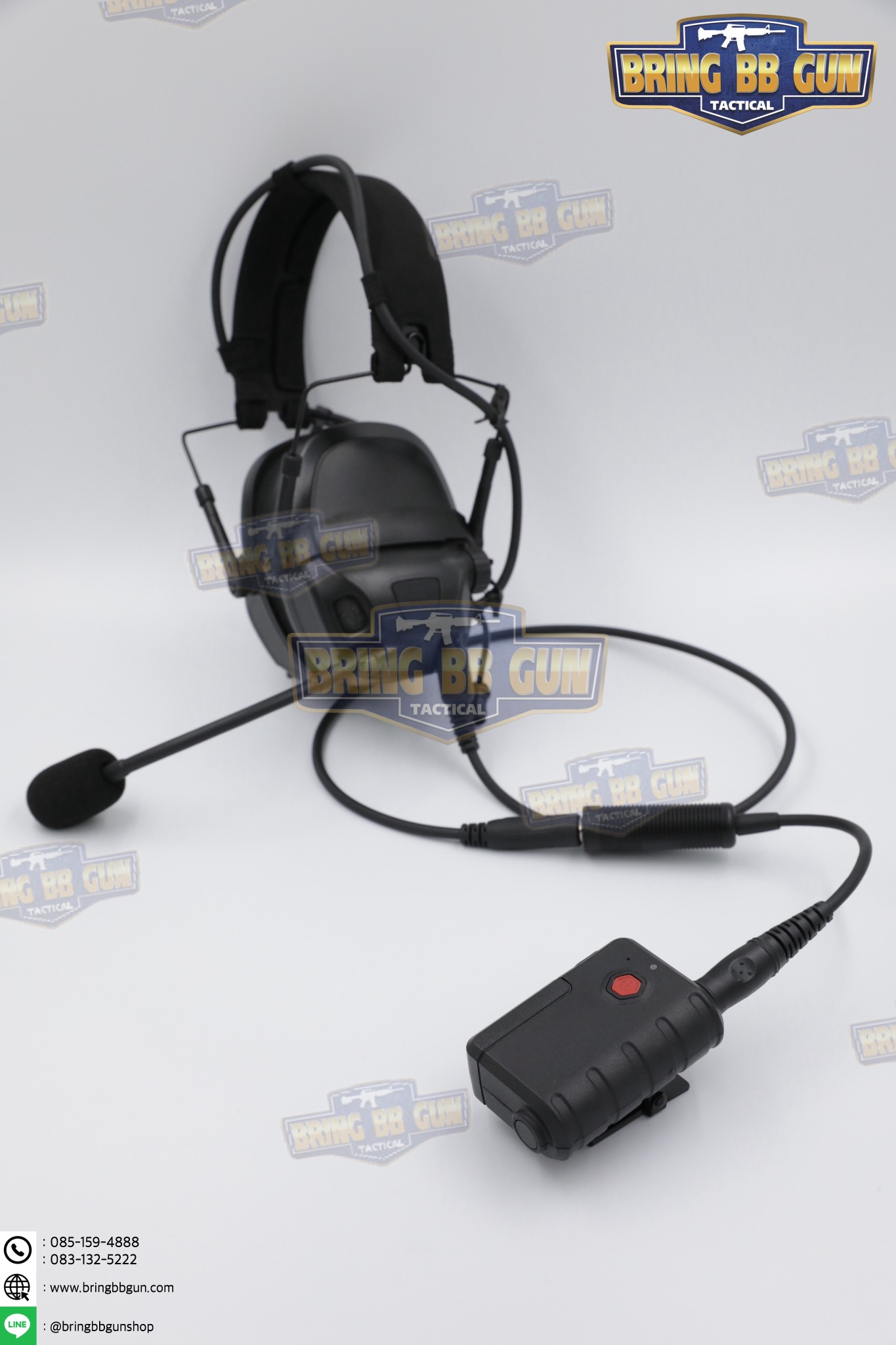 ตัวรับส่งสัญญาณบลูธูต รุ่น S10 (สำหรับหูฟังสื่อสาร) (Bluetooth PTT) (Bluetooth Adapter)