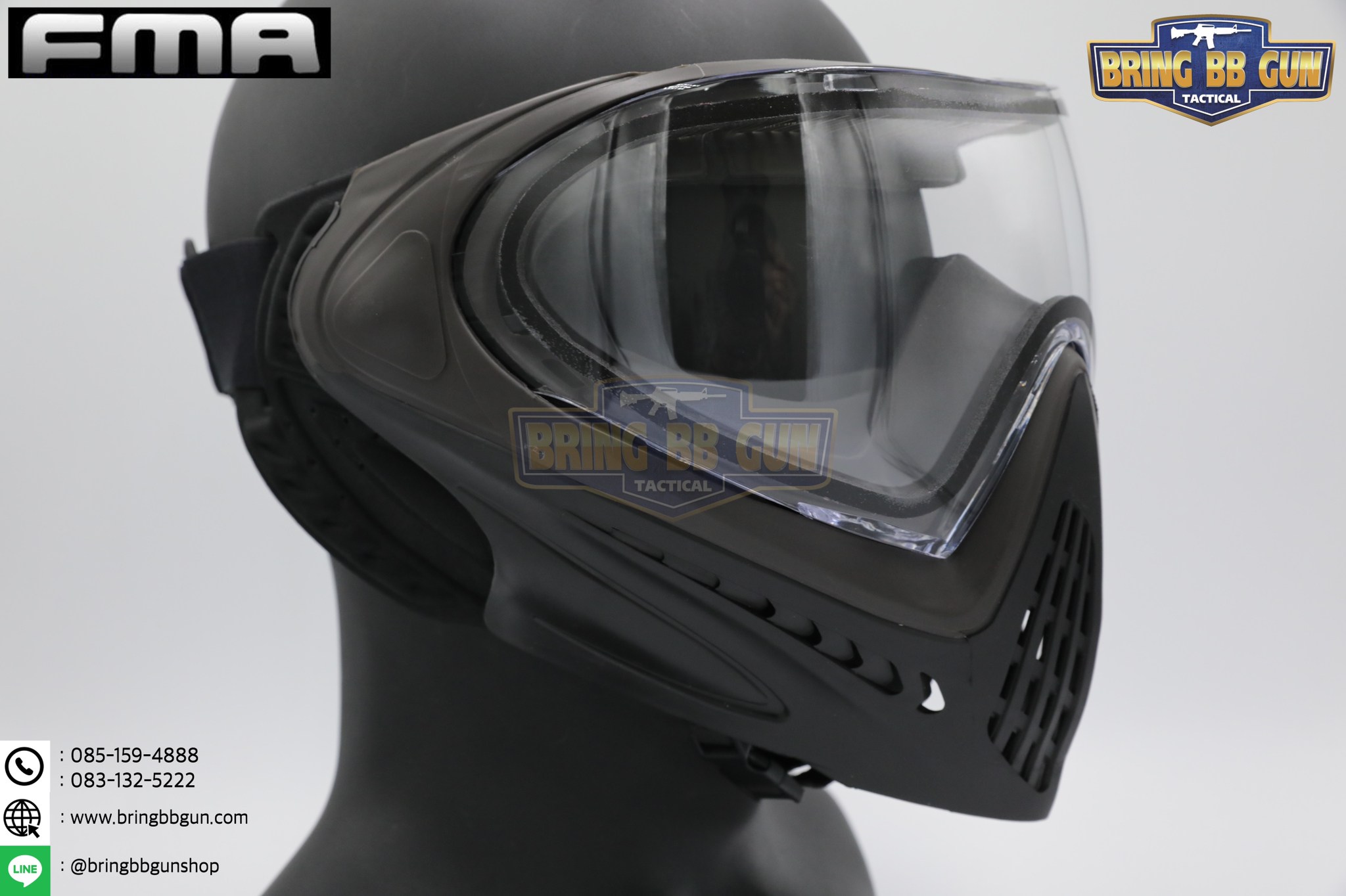 หน้ากาก F1 ยี่ห้อ FMA รุ่น เลนส์2ชั้น