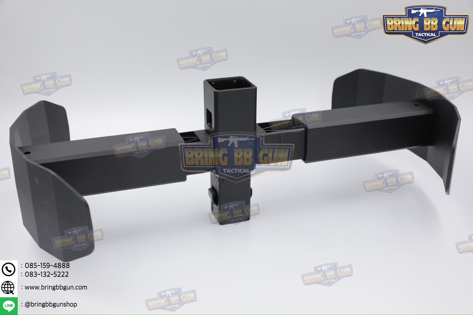 แท่นวางหมวก-เสื้อเวส-เข็มขัด (เสาแขวนหมวก-เสื้อเวส-เข็มขัด) (ที่แขวนอเนกประสงค์) (Equipment Display Stand)