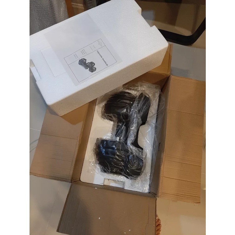 2599ทักแชทค่าส่ง 0บ. ดัมเบลปรับน้ำหนักได้ Mask1 แผ่นเหล็กพรีเมี่ยม ทนทาน น้ำหนัก 24 Kg