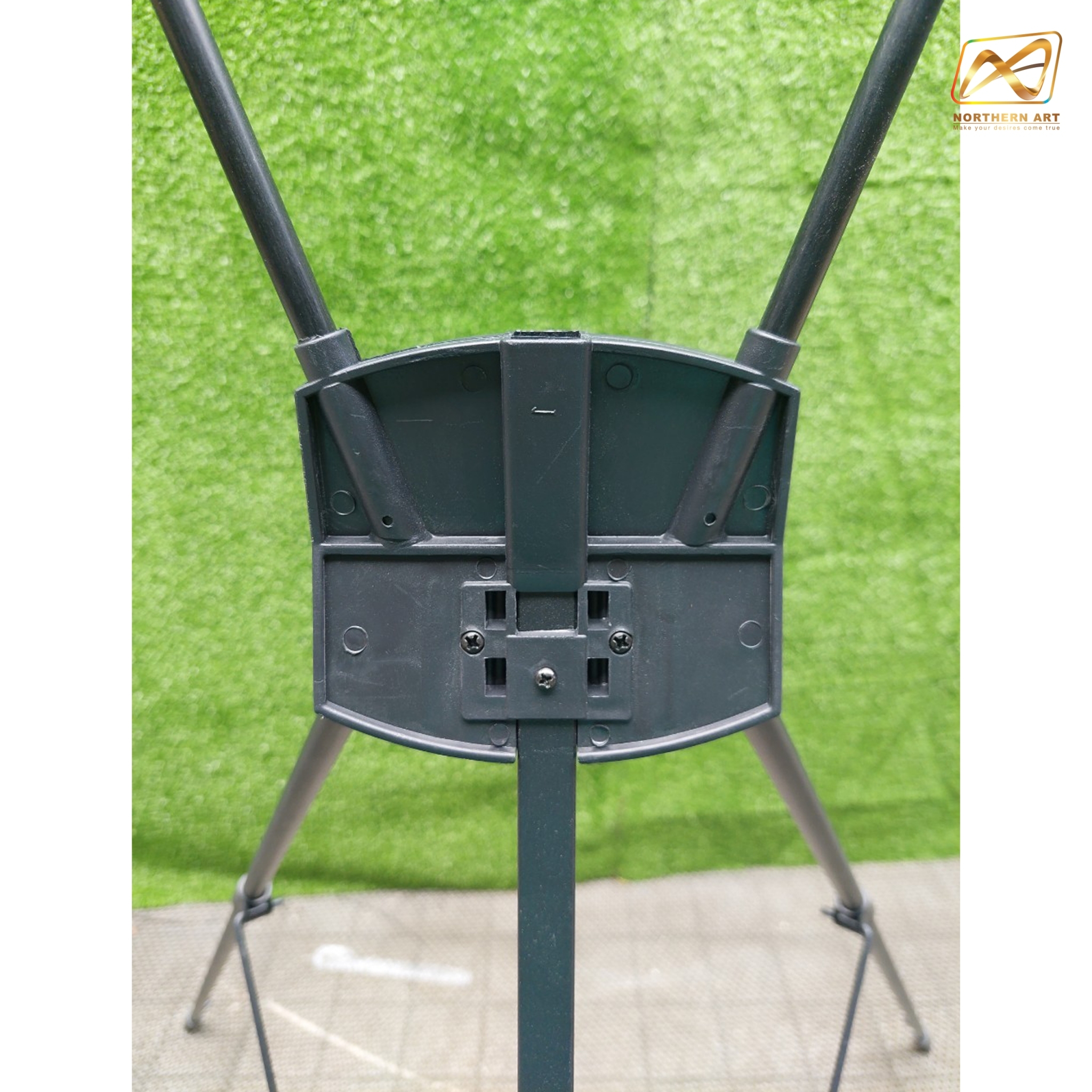 X STAND เอ๊กซ์สแตน รุ่นเกรด A ขนาด 60x160 ซม. โครงเหล็กสีดำ แข็งแรง ทนทาน ถอดประกอบได้ แถมถุงใส่อึปกรณ์ 1 ใบ