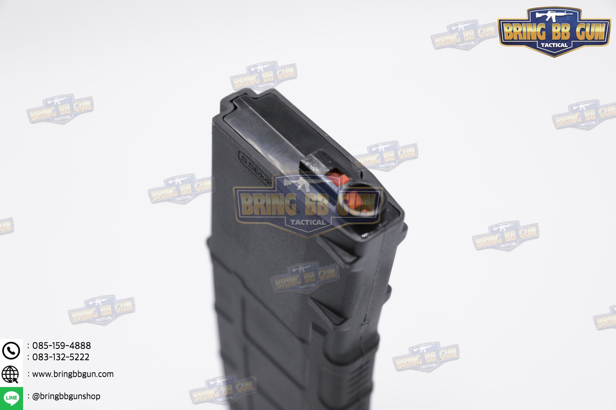 แม็กกาซีน M4 แบบstand(ไม่ต้องปั่น) ทรง P-mag (P-mag Mid-cap magazine)