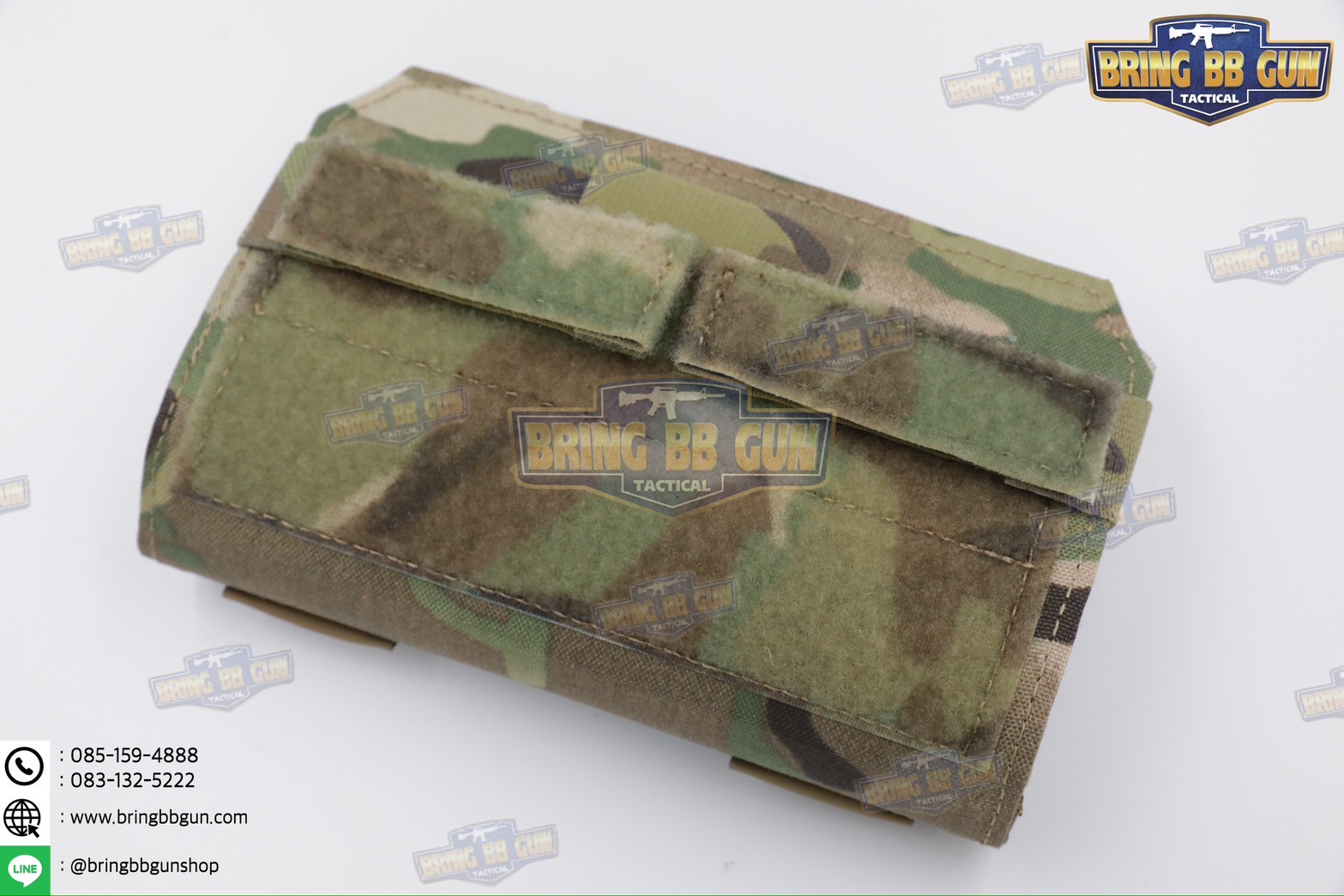 Tactical Phone Pouch เคสโทรศัพท์ติดเสื้อเวส ทรง Admin Pouch (Folded Navigation Board) (Navboard Fliplite Chest Smartphone Mount)
