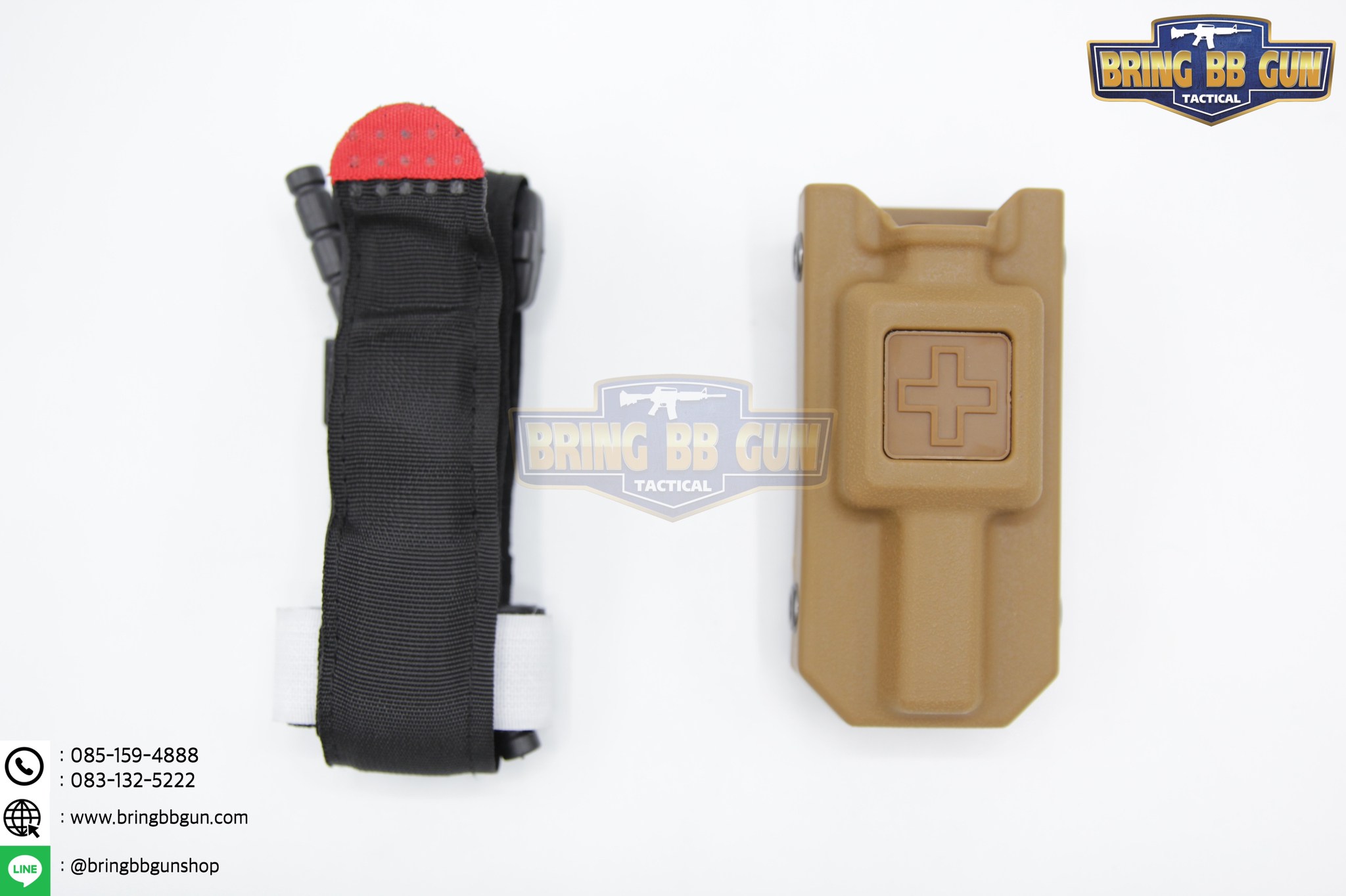 เพ้าใส่สายรัดห้ามเลือด/ทูนิเก้ (Application Tourniquet Carrier)