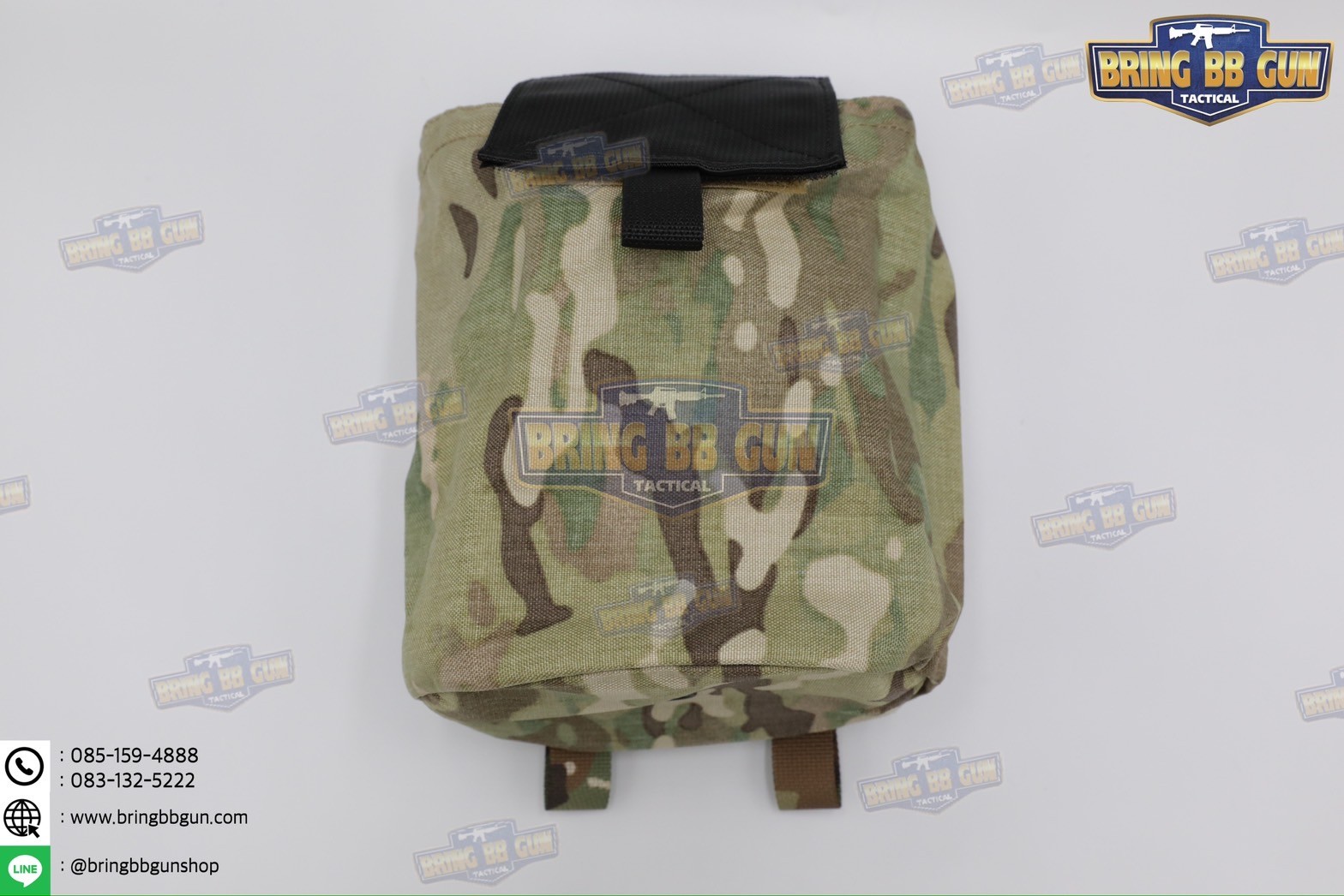 ถุงทิ้งแม็กกาซีน แบบพับได้ (ถุงเก็บอุปกรณ์) (Tactical Storage Bag) (Folding Magazine Recycling Bags) (Drop Pouch) (Dump Pouch)