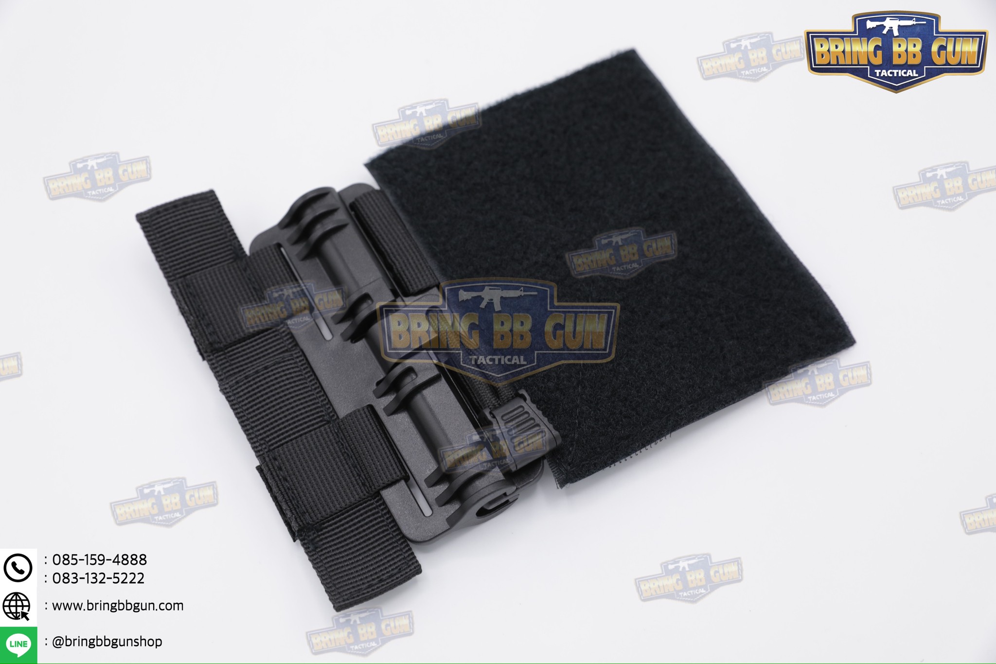 ชุดเซ็ตปลดเสื้อเกราะไว (ชุดปลดไวเสื้อเวส QR1) (Molle Quick Release Buckle Set)