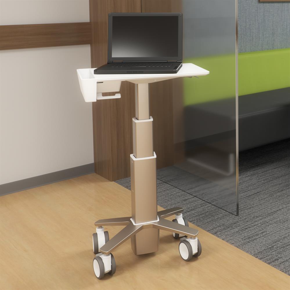 Ergotron CareFit™ Slim Laptop Cart EGT-C50-1100-0 Light-Duty Medical Cart (5Y Warranty)