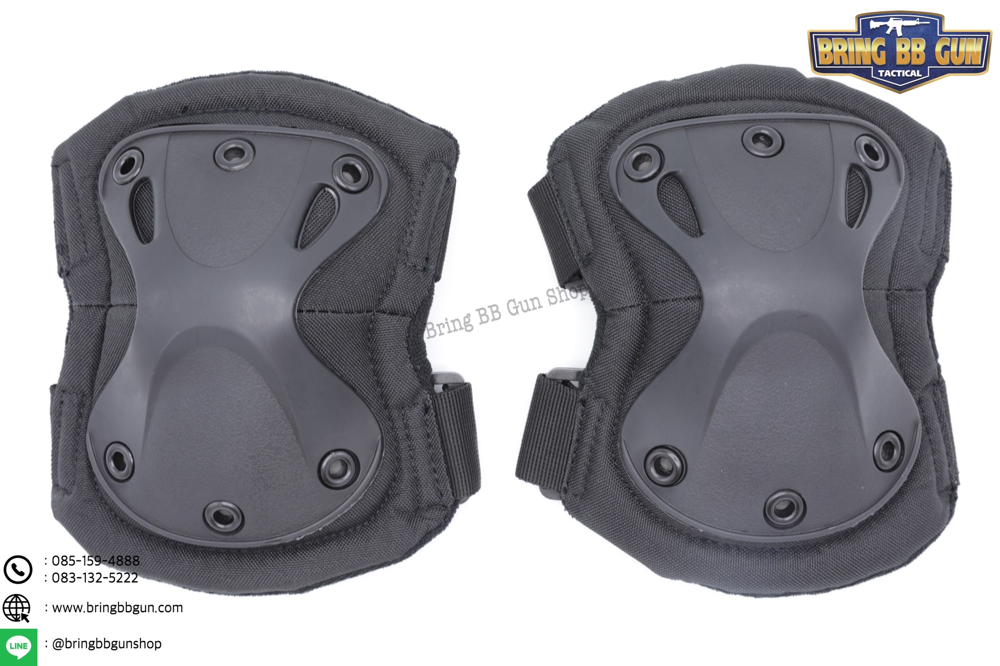 สนับเข่าและสนับศอก ยี่ห้อ 9mm.