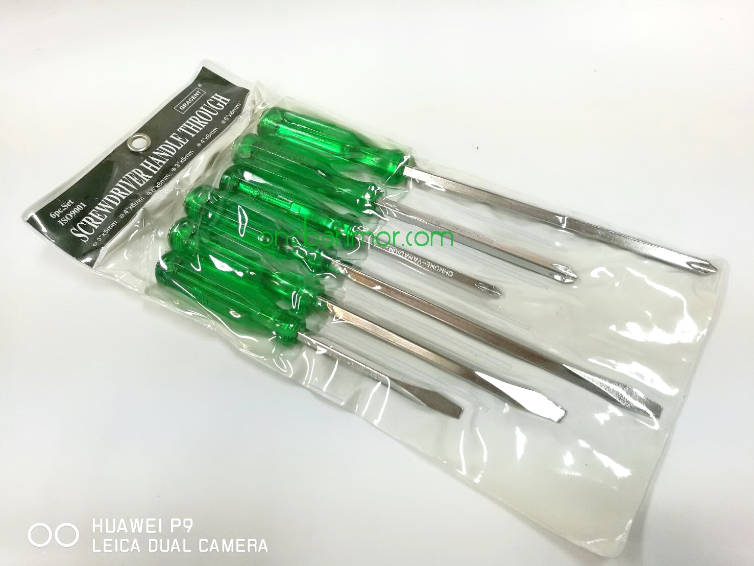 ไขควงด้ามทะลุ ใช้ตอกได้ Gracent 6Pcs / ชุด