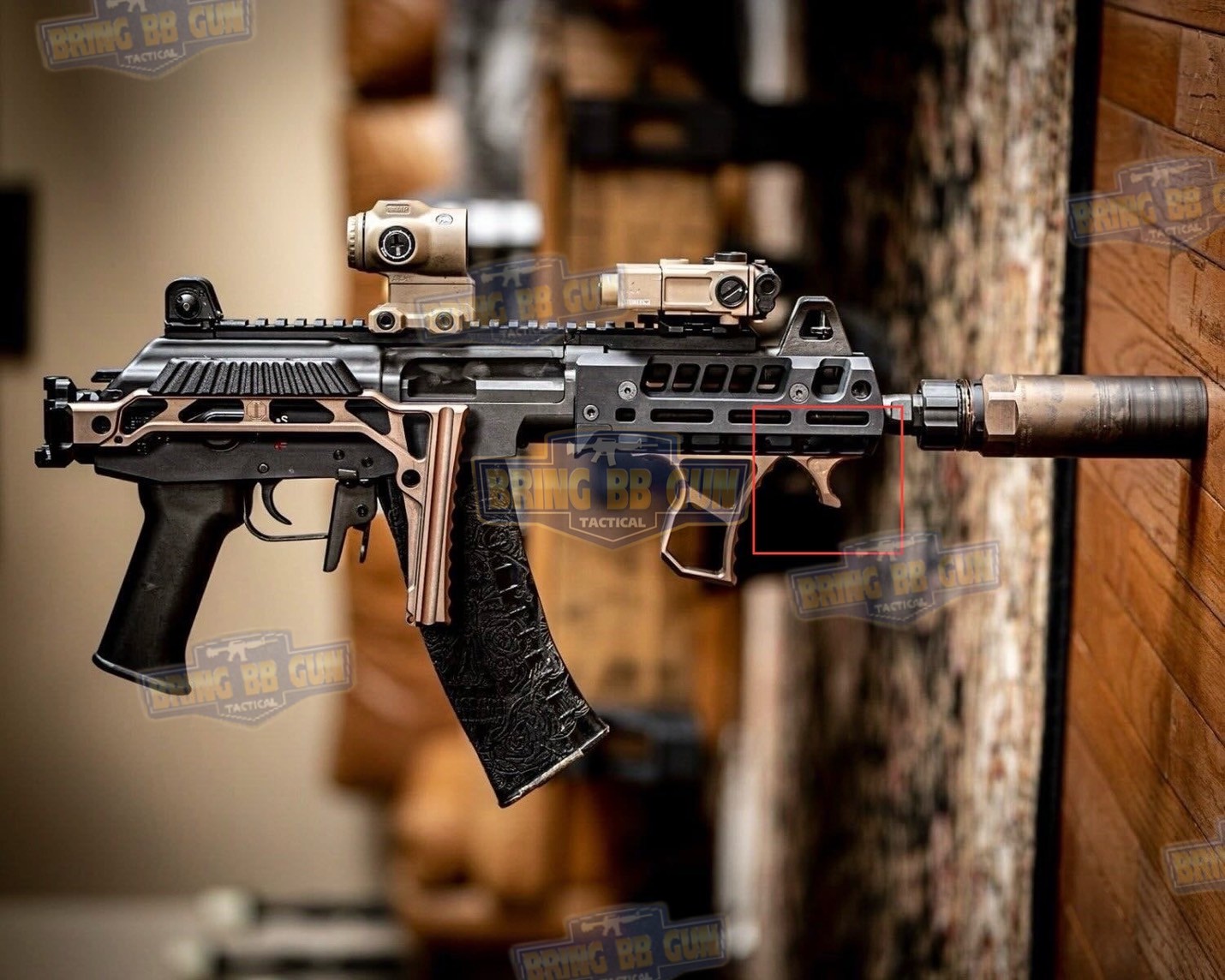 กริ๊ปมือหน้า JMac HRD (Hand Retention Device) (ใช้ได้กับชุดหน้าระบบราง M-Lok เท่านั้น)