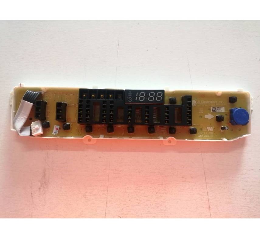 0000005 บอร์ด ปุ่มกด พาร์ท EBR8307 9916 ดิสเพย์ เครื่องซักผ้าLG (PCB Assembly,Display) อะไหล่ใหม่/อะไหล่แท้