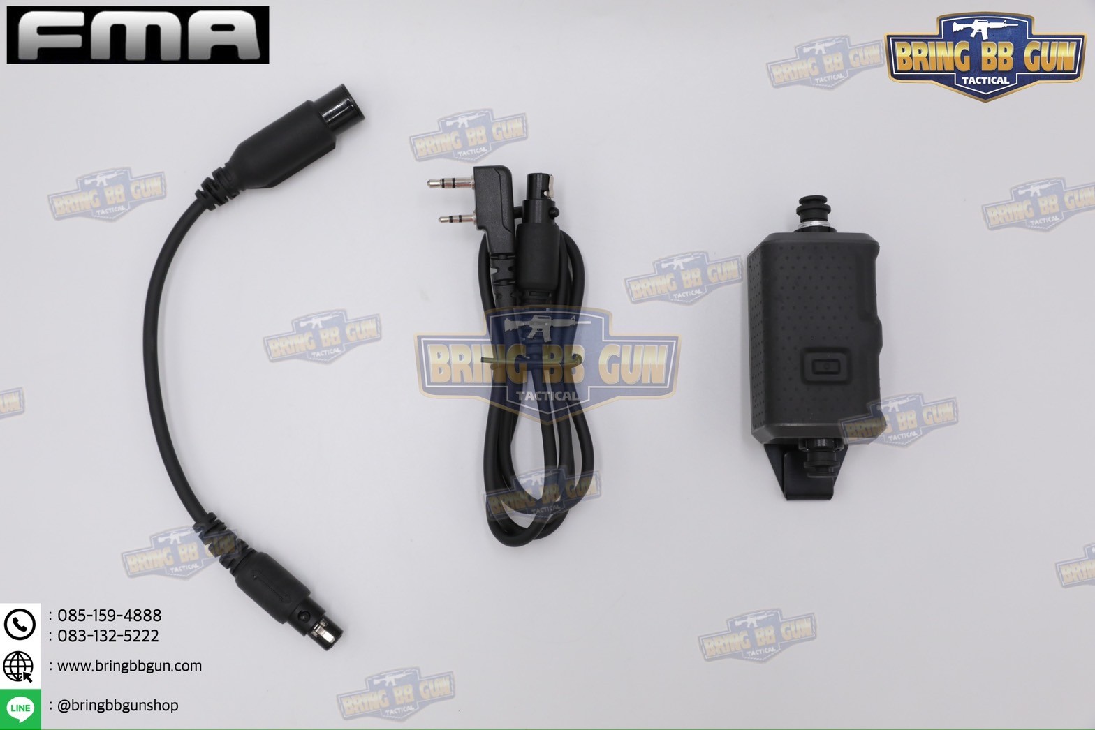 สาย PTT รุ่น V20 ยี่ห้อ FMA (สาย Push to Talk)