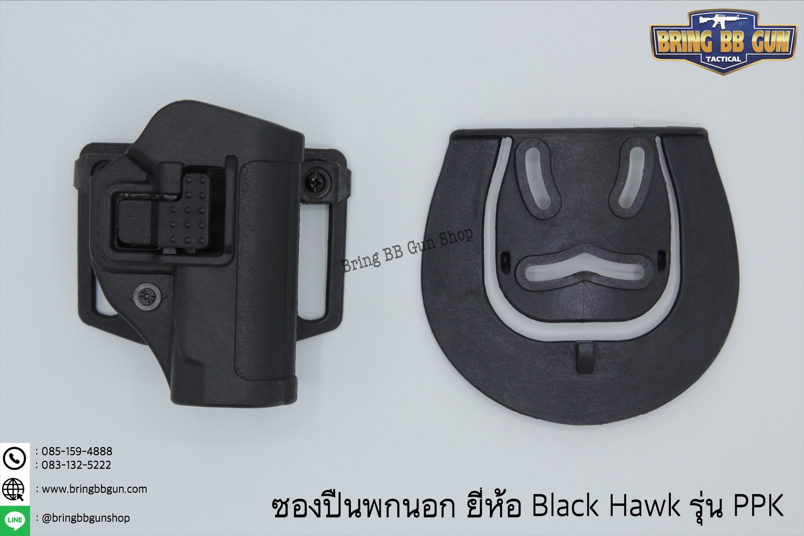 ซองปืนพกนอก ยี่ห้อ Black Hawk รุ่น Walther PPK สำหรับปืน : Walther PPK