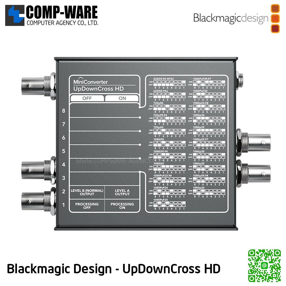 Blackmagic Mini Converter - UpDownCross HD