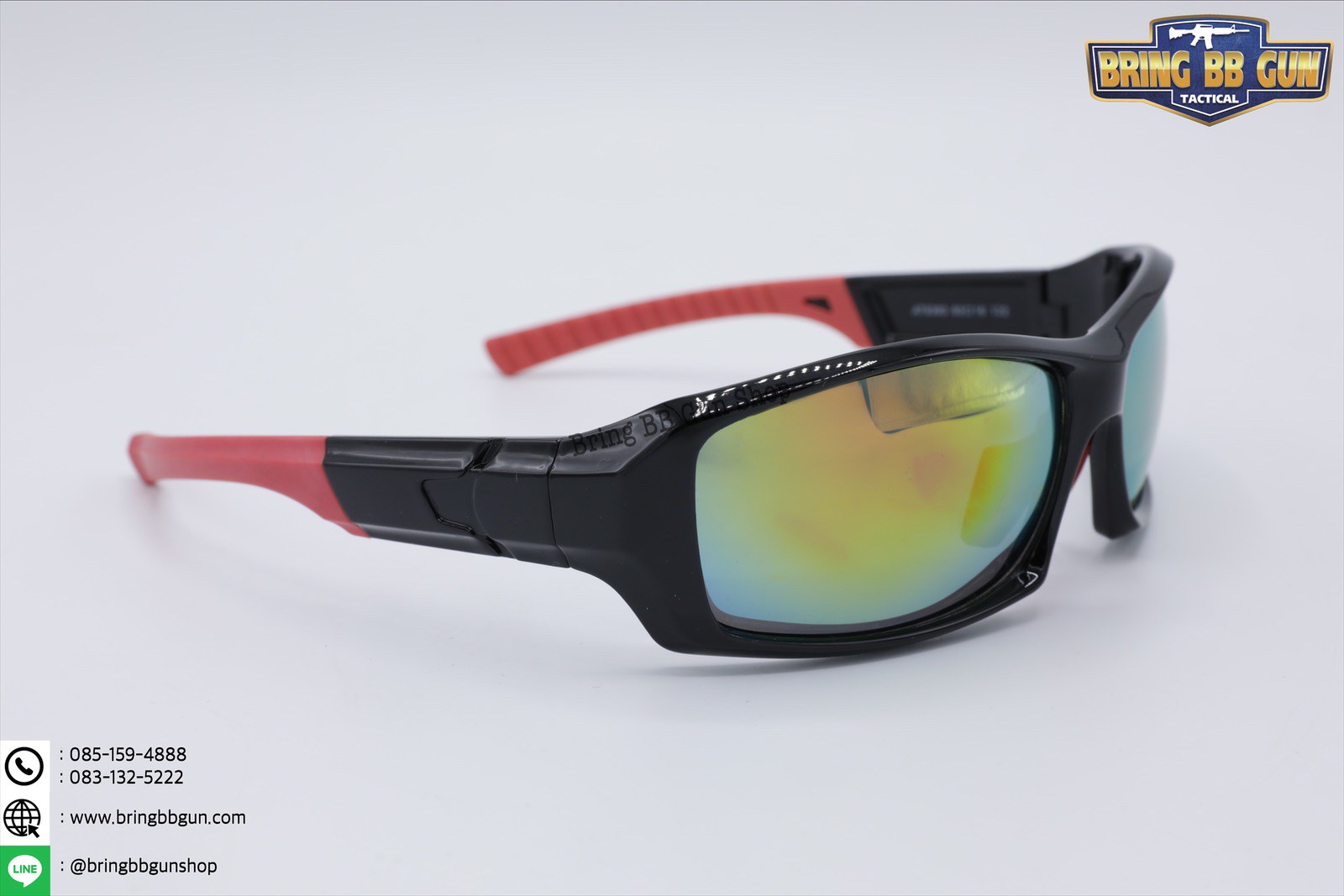 แว่นกันแดด เลนส์ Polarized (เลนส์โพลาไรซ์) รุ่น ทรงสปอร์ต 02