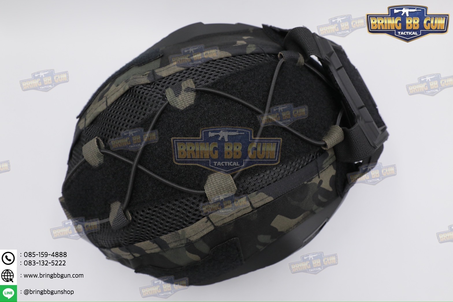 ผ้าคลุมหมวกฟาส ทรง Agilite Gen4 (ผ้าคลุมหมวกฟาส-ตาข่าย) (Mesh Fast Helmet Cover) (Fast Helmet Cover Gen4) (OPS-Core Helmet Cover)