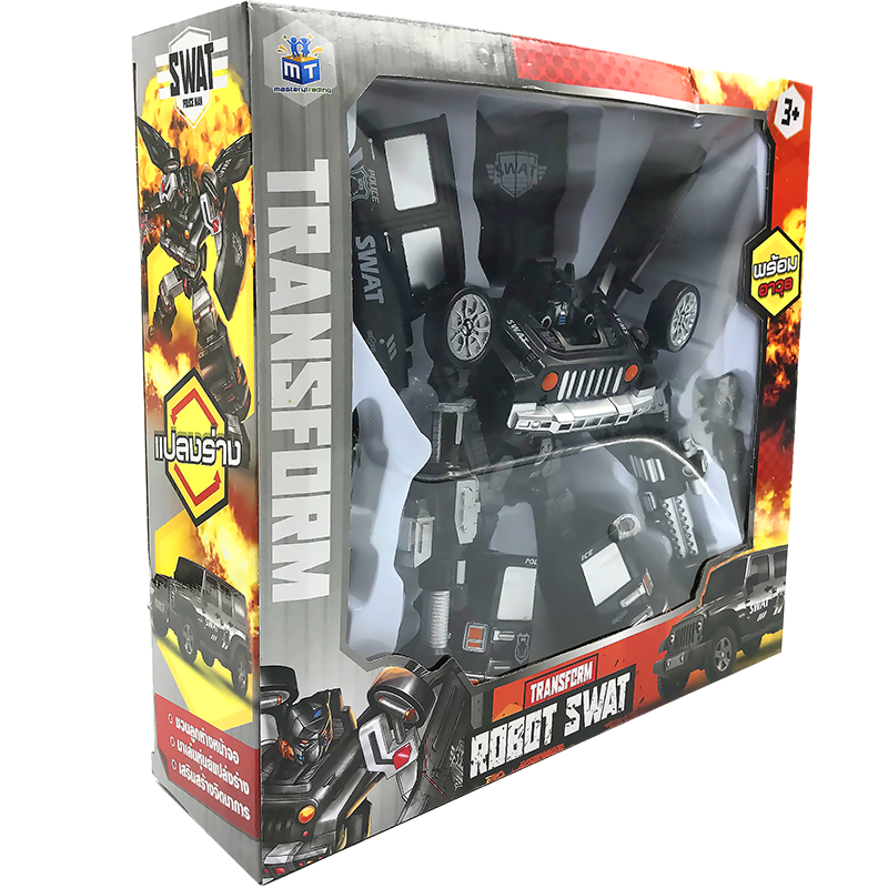 โรบอททรานส์ฟอร์มคาร์MT(คละแบบ) ของเล่นเด็ก ของเล่นเสริมพัฒนาการ หุ่นยนต์ของเล่น T001-DA033356B0 - 6267993391896