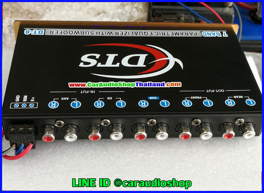 ปรีแอมป์ 7 แบนด์ คุณภาพ DIGITAL SOUND 7 BAND DT8