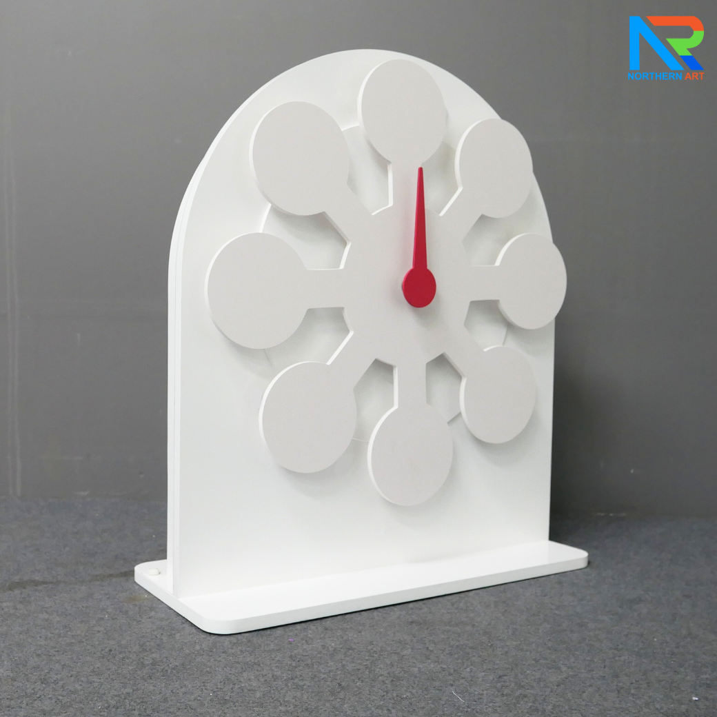 เกมส์วงล้อตั้งโต๊ะ 8 แฉก หมุนได้ ขนาด (W)58 x (D)20 x (H)65 ซม. วัสดุ ไม้MDFปิดผิวเมลามีน+พลาสวูด