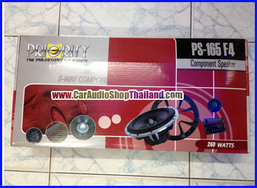 ลำโพงแยกชิ้น 6.5 นิ้ว PRIORITY PS-165F4