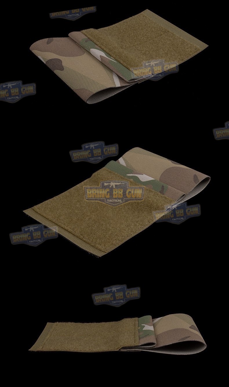 สายรัดเก็บทูนิเก้ แบบติดเข็มขัดยุทธวิธี/เสื้อเวส Version 2 ยางยืด(สำหรับเก็บทูนิเก้) แบบติดเข็มขัดยุทธวิธี/เสื้อเวส สายรัดจัดเก็บอุปกรณ์ทูนิเก้ แบบตีนตุ๊กแก (Belt Mounted Elastic Tourniquet Version 2) (Elastic TQ Holder) (Tourniquet Holder)