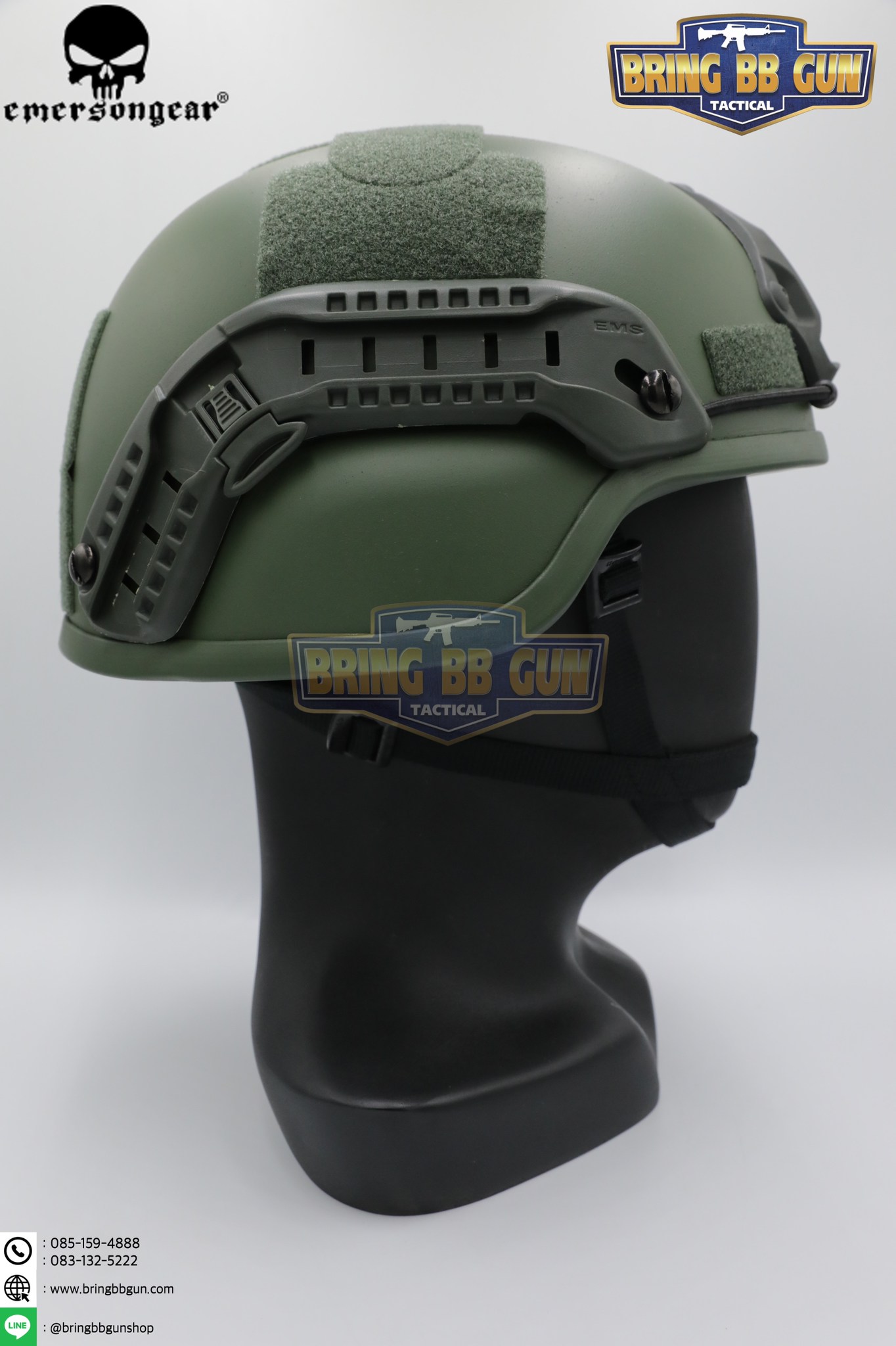 หมวก Mich 2000 ยี่ห้อ Emerson (EMERSON ACH MICH 2000Helmet-Special action version) (ACH Mich 2000 Helmet)