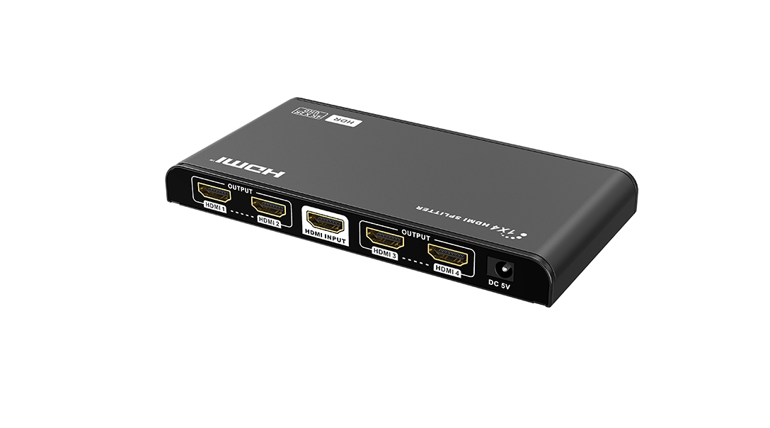 LENKENG LKV314EDID-V3.0 1x4 4K60Hz HDR HDMI Splitter