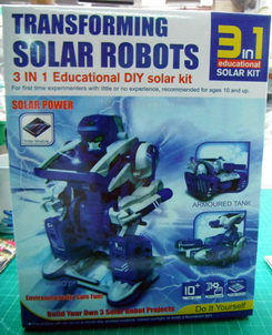 ชุด KIT ROBOT solar cell 3-in-1