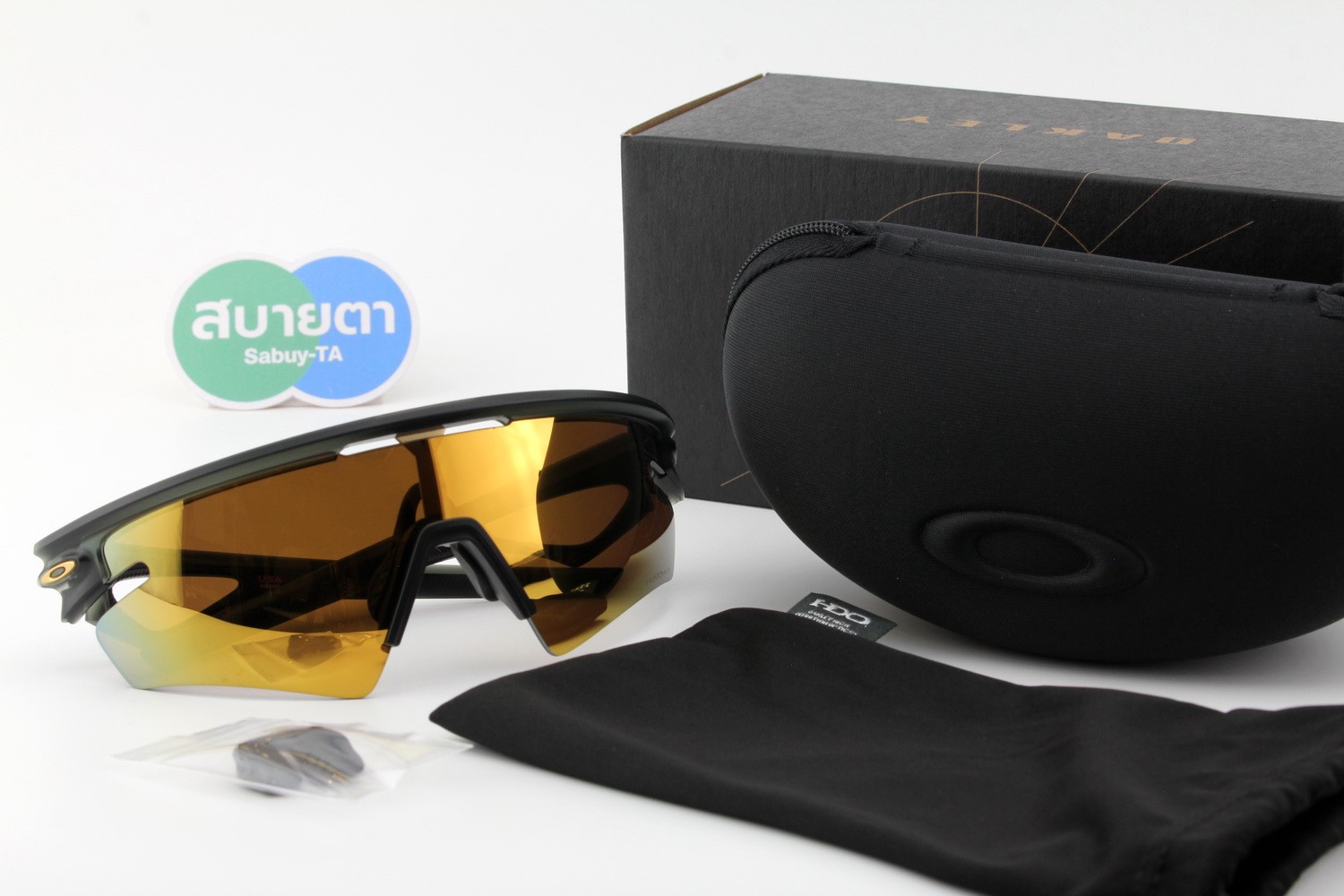 Oakley Sphaera Slash Matte Olive Ink / Prizm 24K Polarized SKU#OO9499-05