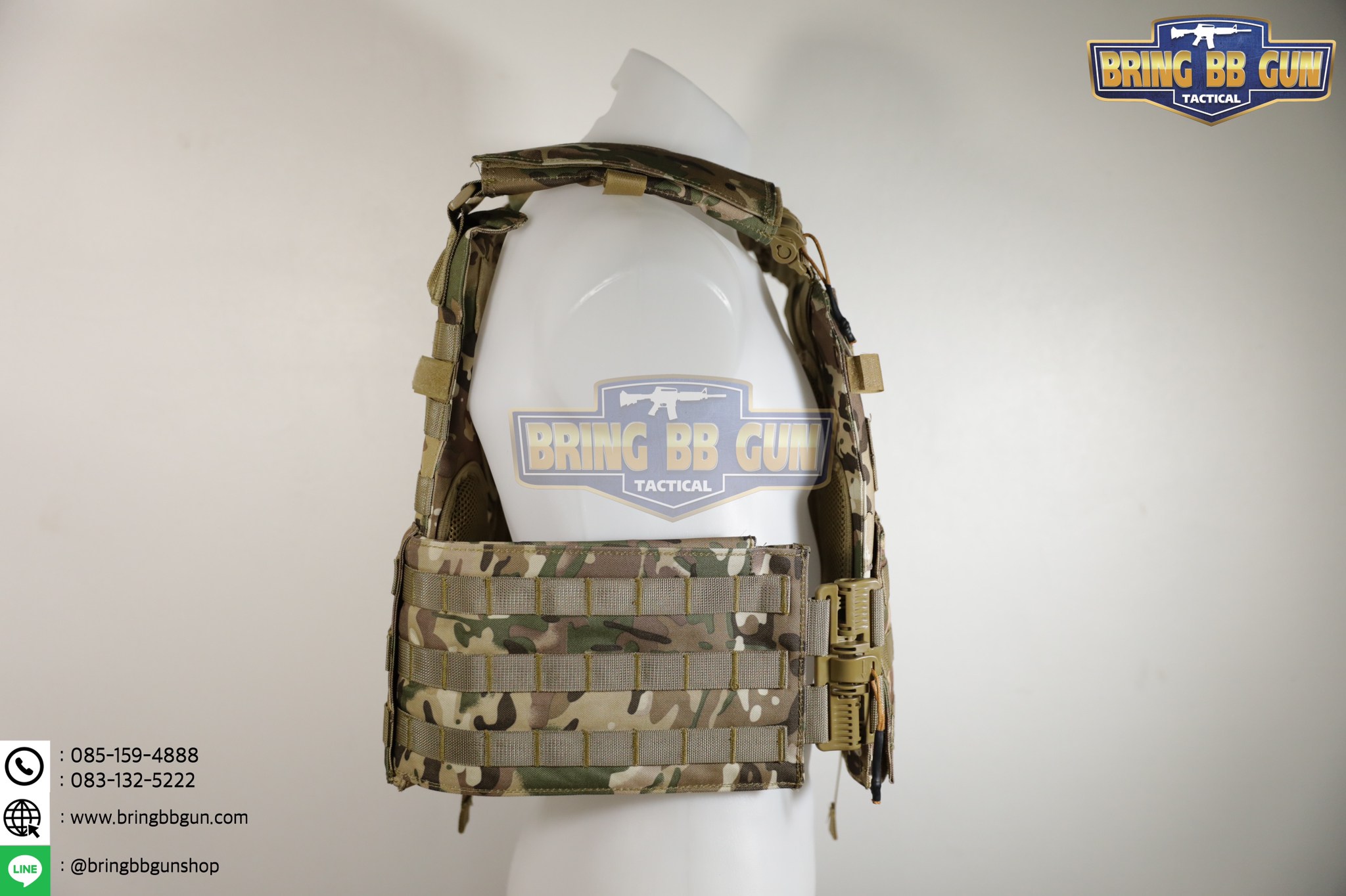 เสื้อเวส รุ่น 6094QD (ปลดไว) (เวส6094 ปลดไว4จุด) (เสื้อเกราะ #6094)