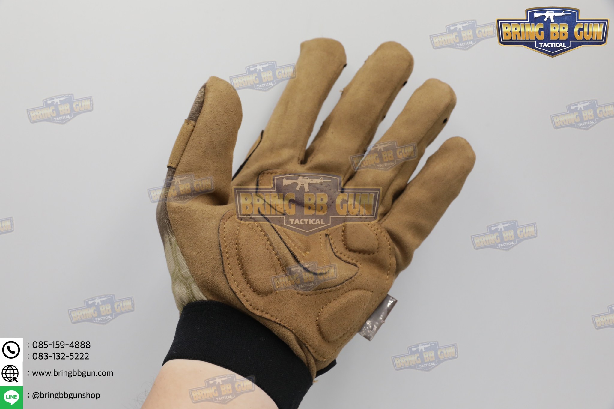 ถุงมือเต็มนิ้ว ยี่ห้อ Emerson รุ่น Tactical Lightweight Camouflage Gloves (Tactical Gloves)