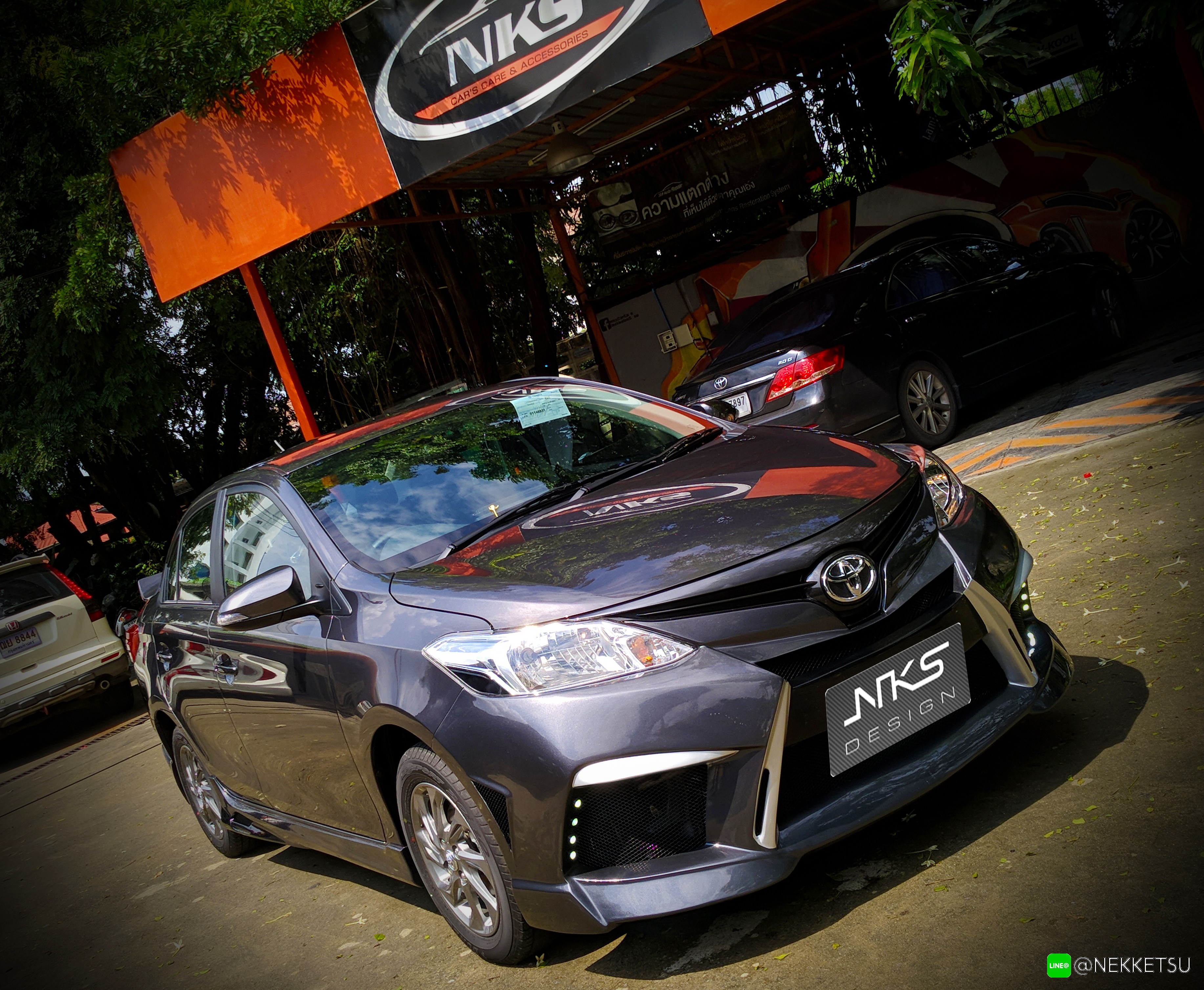 VIOS 2017-2018 I.S SPORT COMPLETE SET RAW WORK (NKS DESIGN) สำเนา