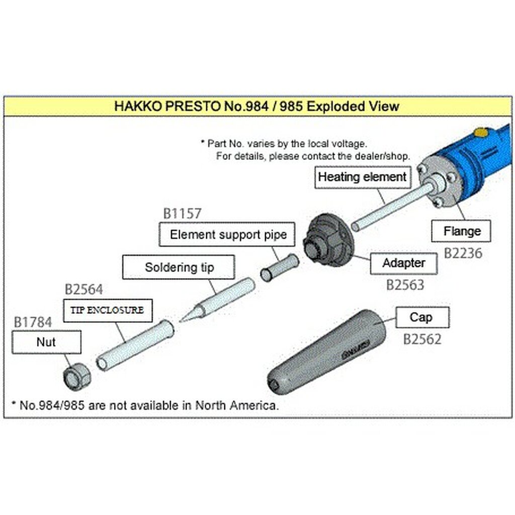 แฟร้ง980,981,984,985 | FLANGE | HA980-B2236 | PRESTO | FLANGE HAKKO | FOR 980,981,984,985