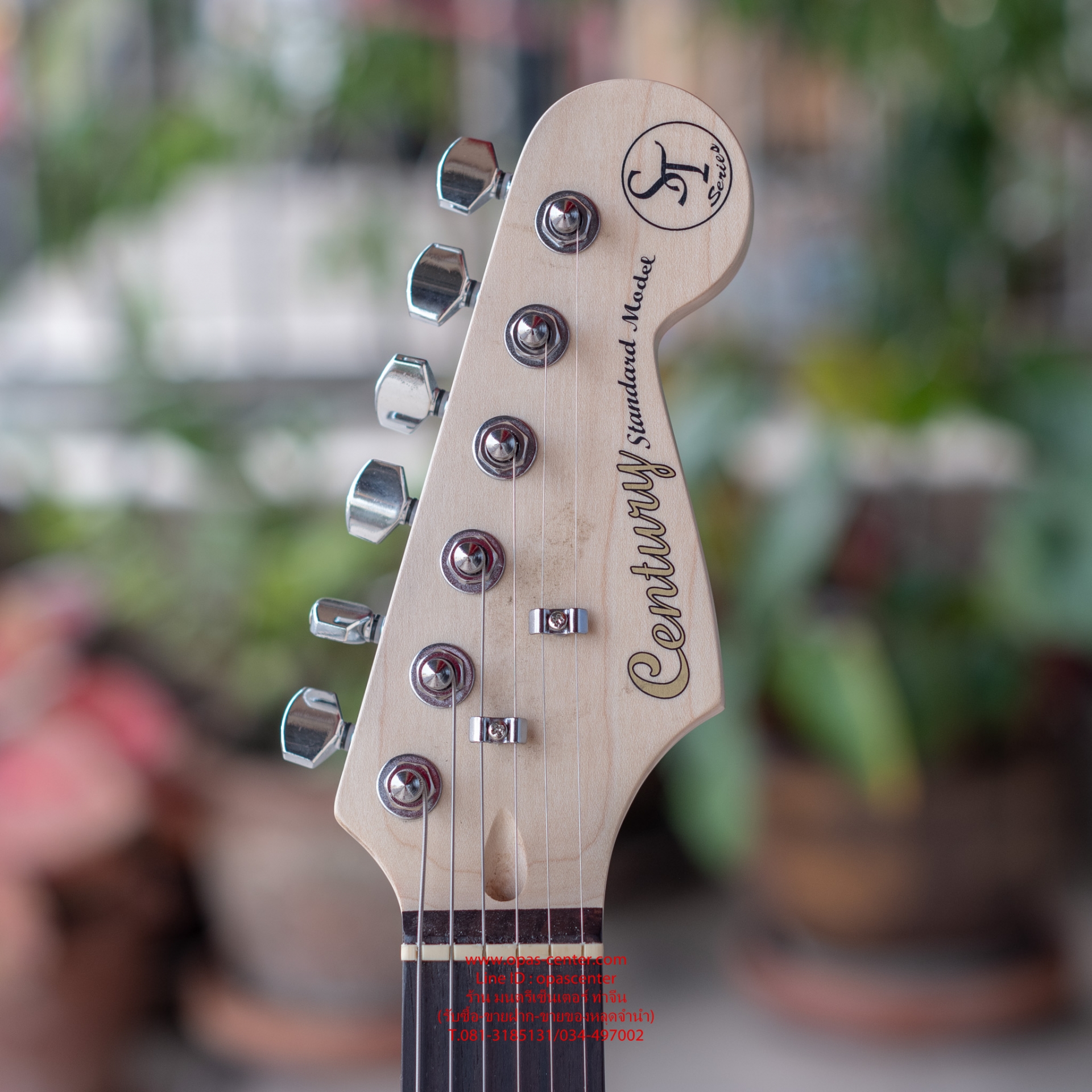 กีต้าร์ไฟฟ้า Century 3 แทค CE-38 ของใหม่ สีแดง เสียงดี งานสวย