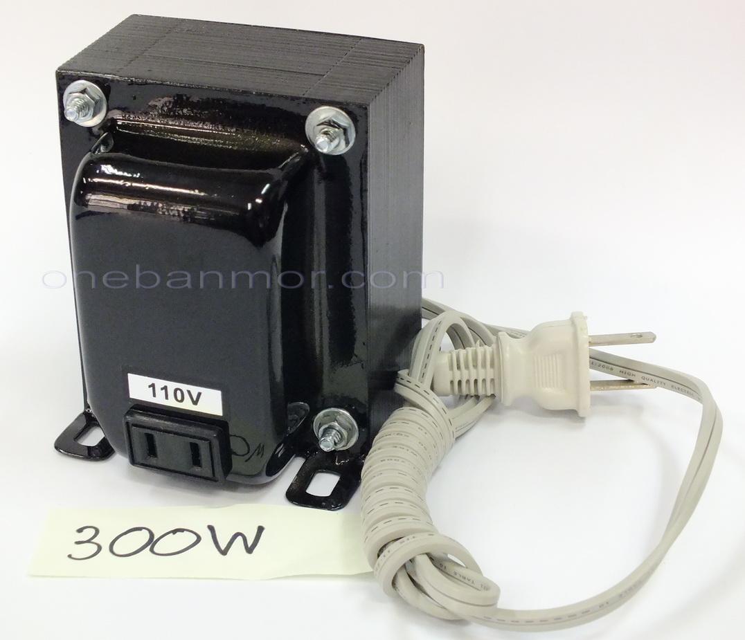 หม้อแปลง แปลงไฟจาก 220v เป็น 110V ขนาด 300w