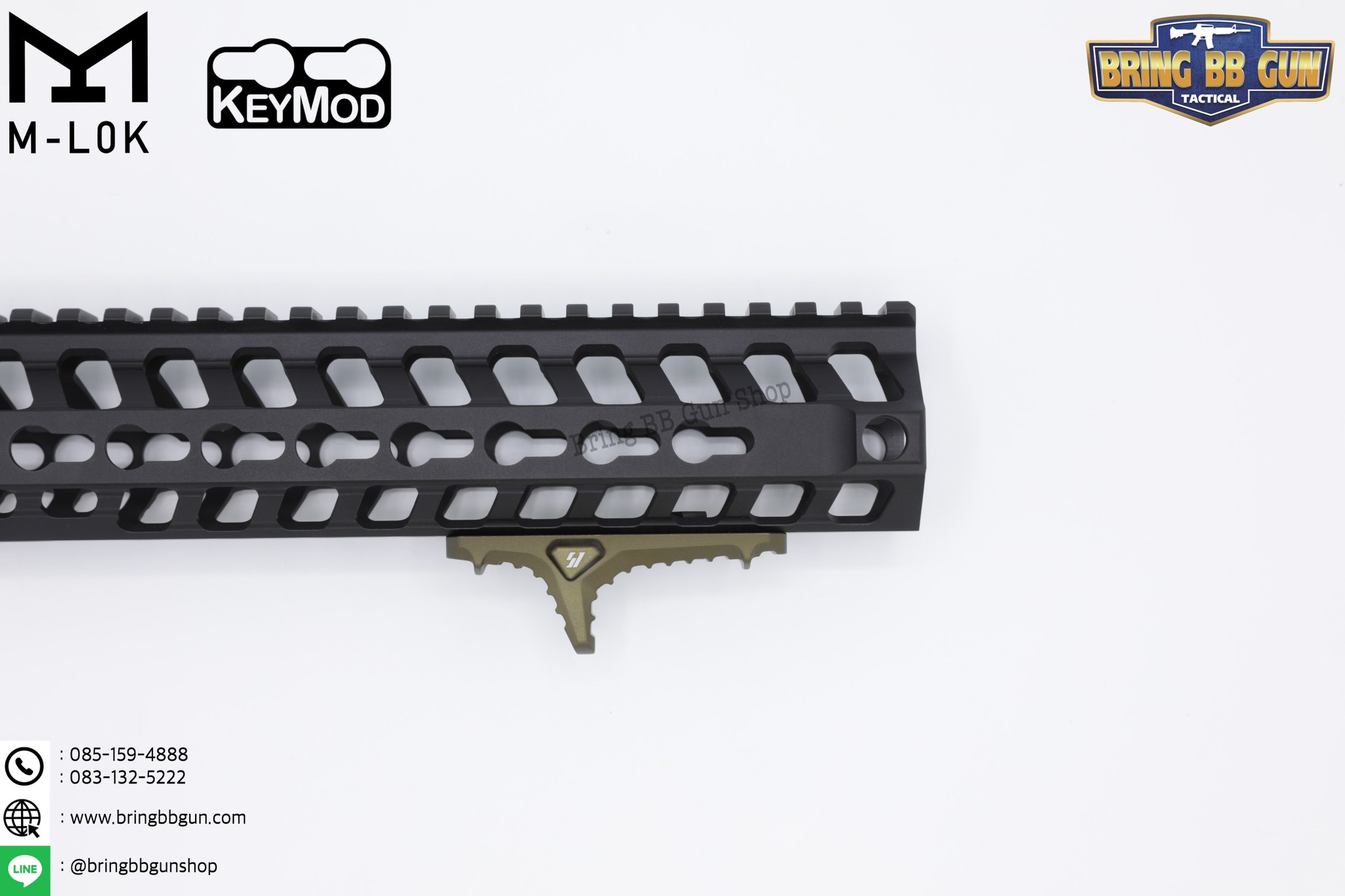 กริ๊ปมือหน้า ยี่ห้อ Strike Industries (ใช้ได้กับชุดหน้าระบบราง M-Lock และ Keymod)