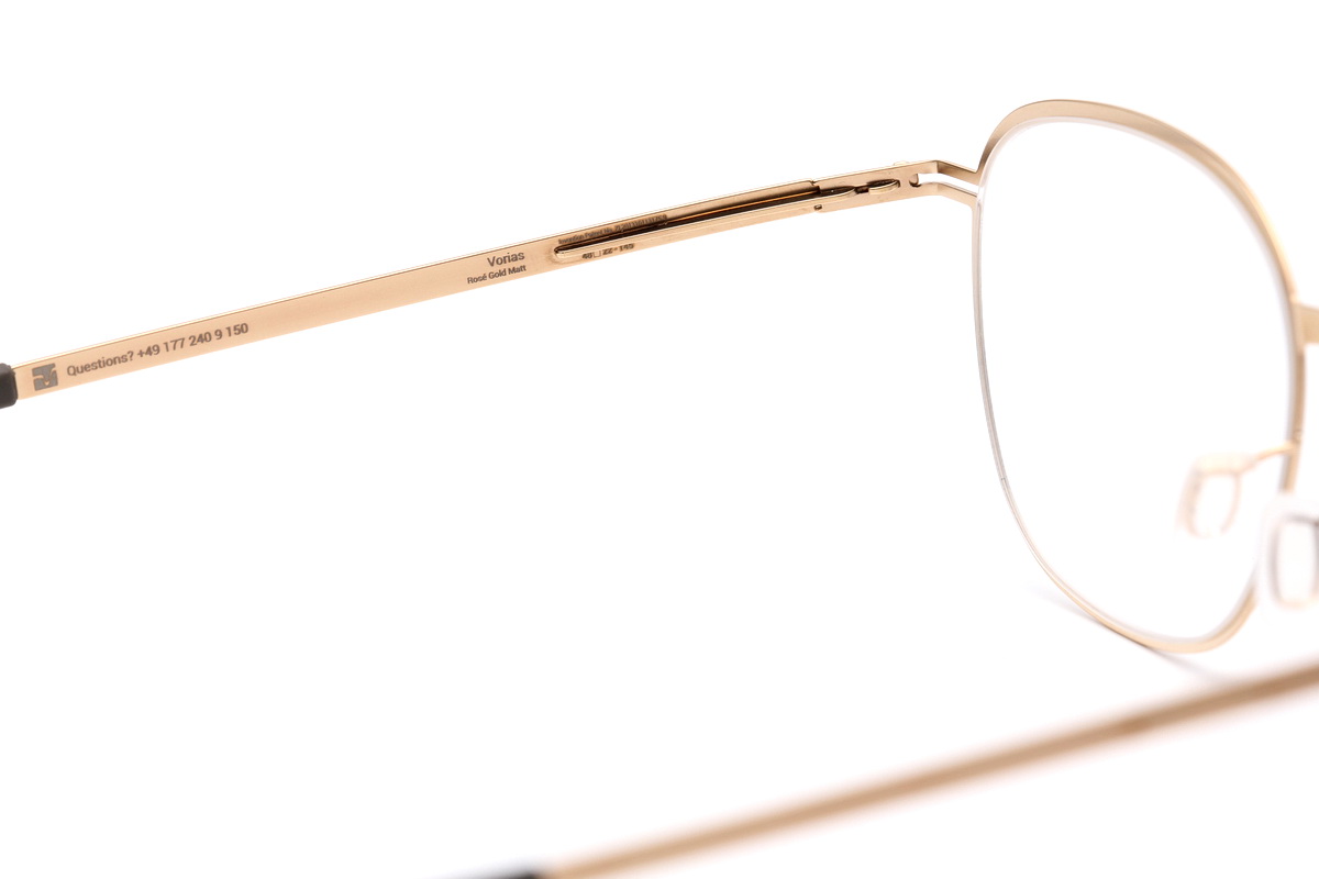 Ic Berlin Model Vorias. Rose Gold Matte
