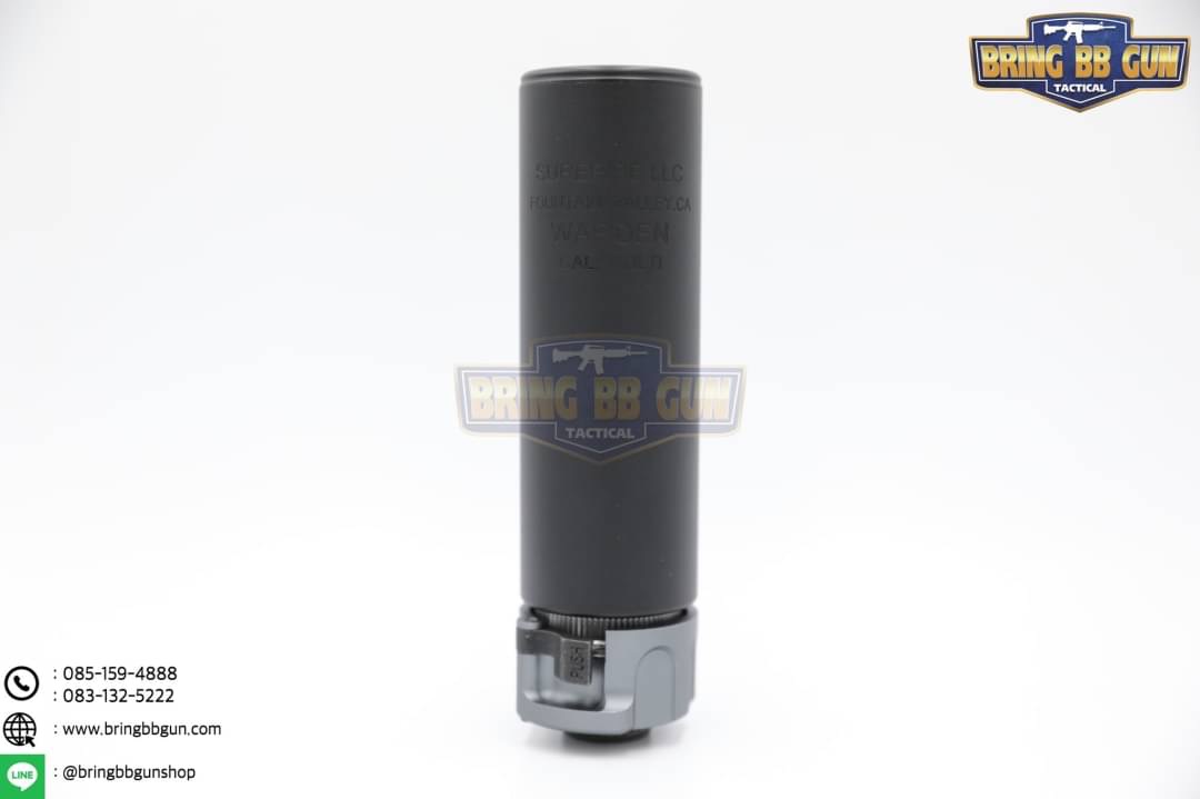 เก็บเสียง+ปลอกลดแสง ยี่ห้อ Surefire รุ่น Warden 5” (Warden Suppressor 5” & Warcomp)