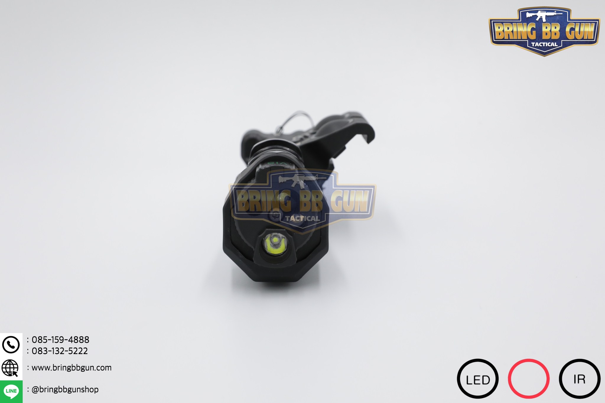 กล่องไฟฉาย+เลเซอร์ชี้เป้า+ไฟฉายIR+เลเซอร์ชี้เป้าIR (อุปกรณ์เล็งช่วยส่องสว่าง) B.E. Meyer รุ่น MAWL-C1+