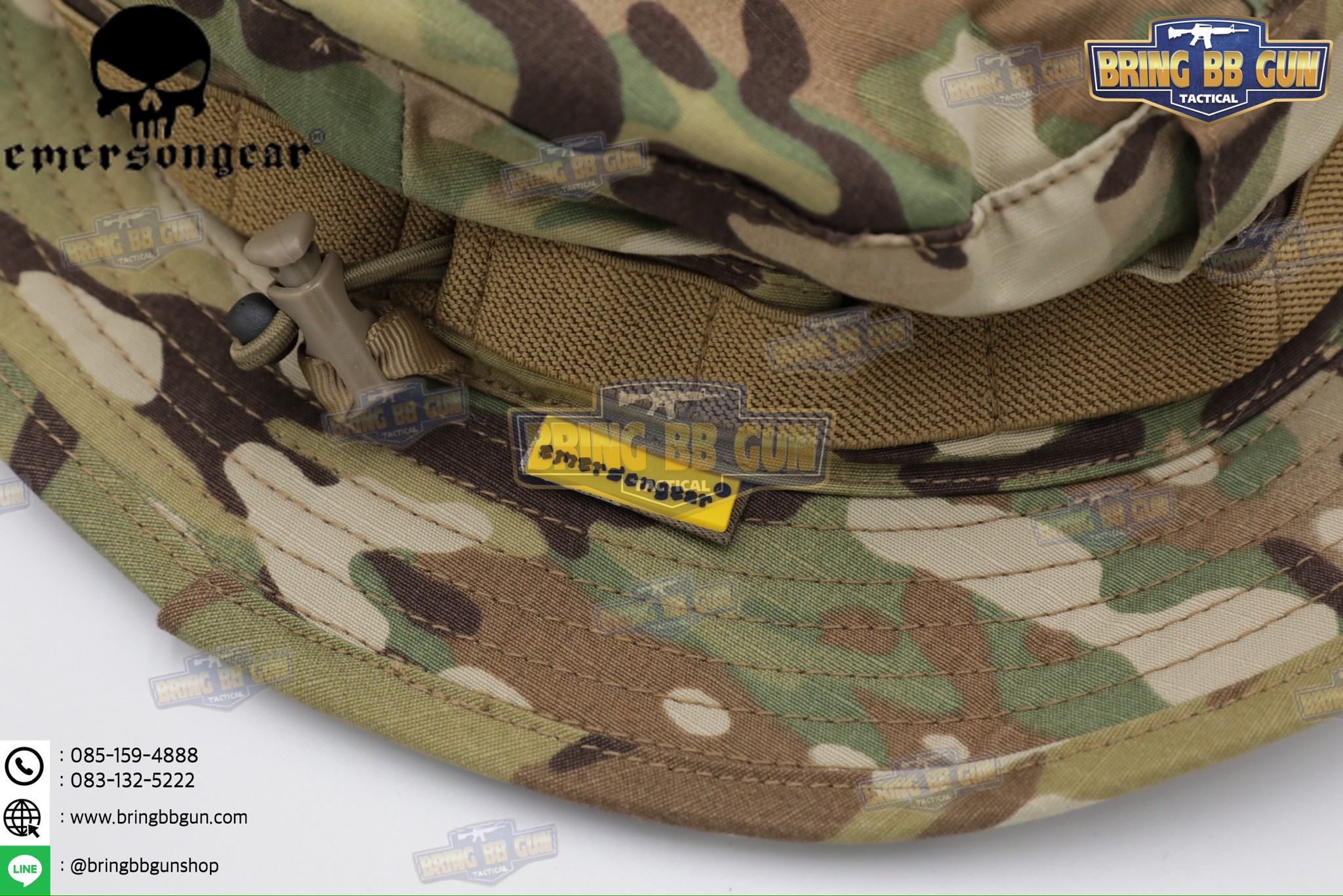 หมวกปีกกลม (ปีกสั้น) ยี่ห้อ Emerson (Tactical Short Brim Boonie Hat) (Boonie Hat)